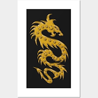 Golden Creature | Dragon | Cherie's Art Posters and Art